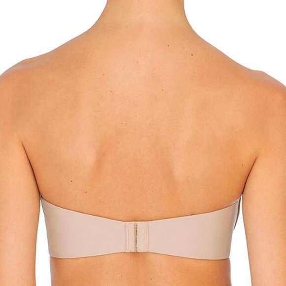 NWOT Natori Minimal Contour Underwire Strapless Bra 32DD in Cafe - Picture 2 of 9